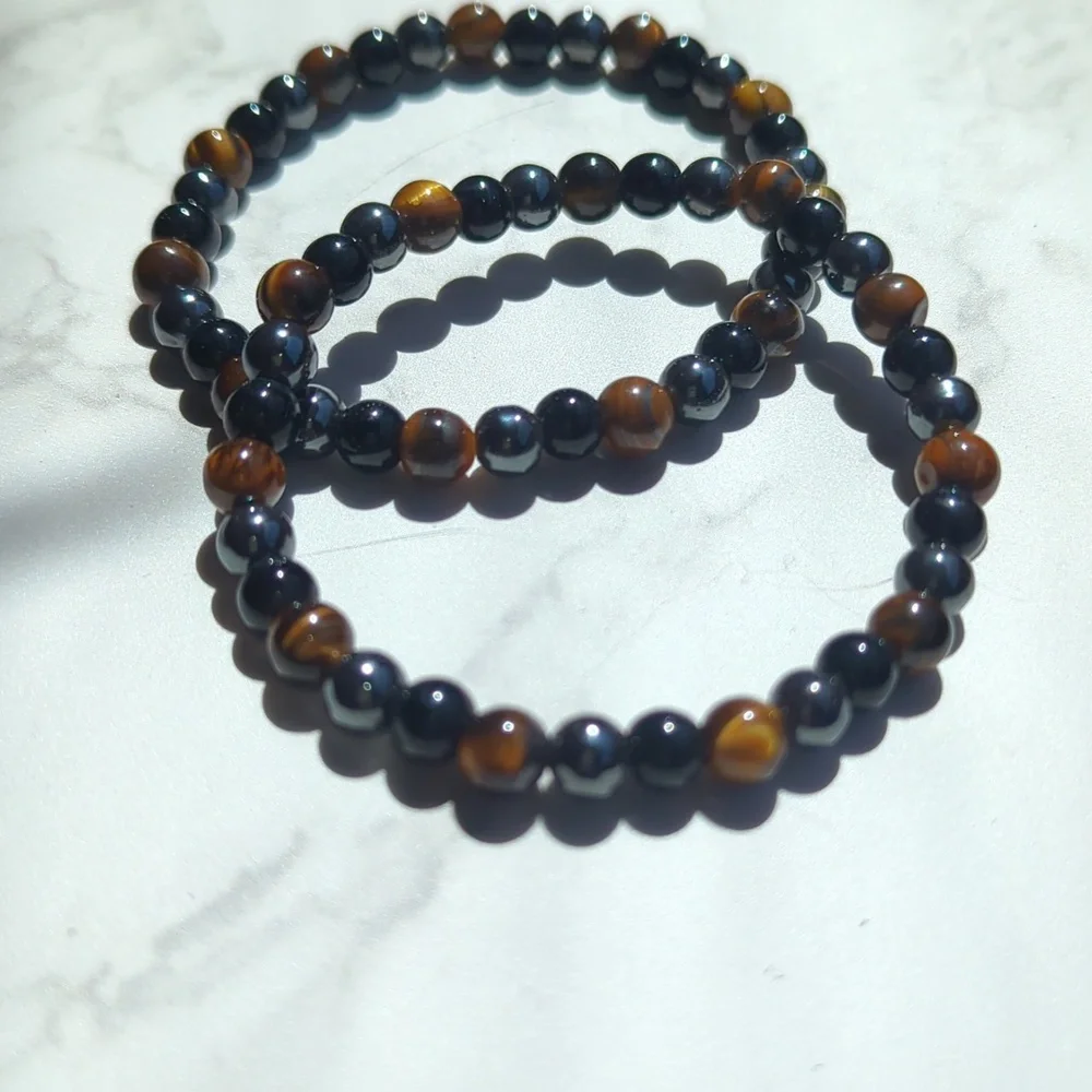 None 6mm beads